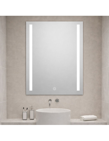 Espejo Led Táctil Vertical 60x80 Dimerizable ZC